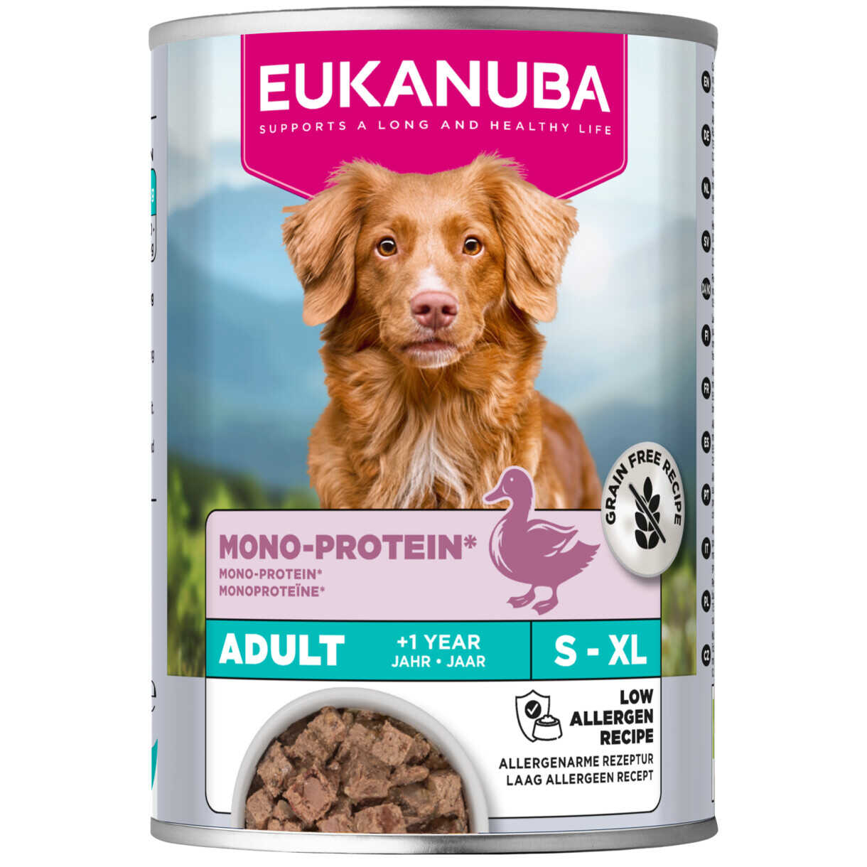 400g EUKANUBA Special Care Nassfutter ADULT Protein mit Ente