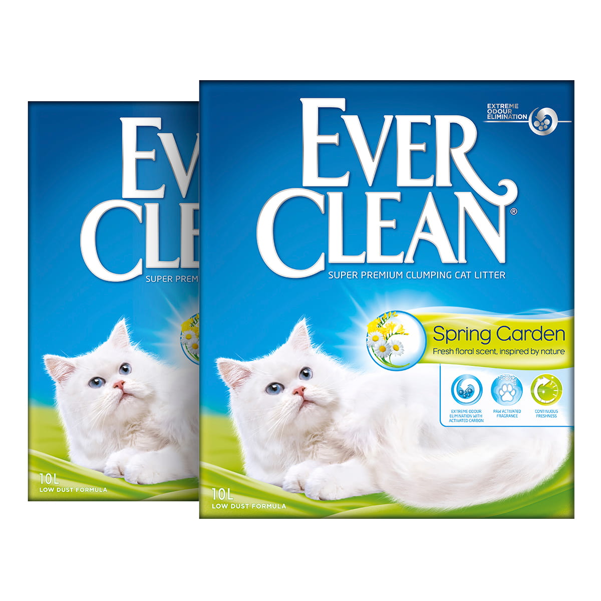 2 x 10 kg. | EverClean Spring Garden Katzenstreu