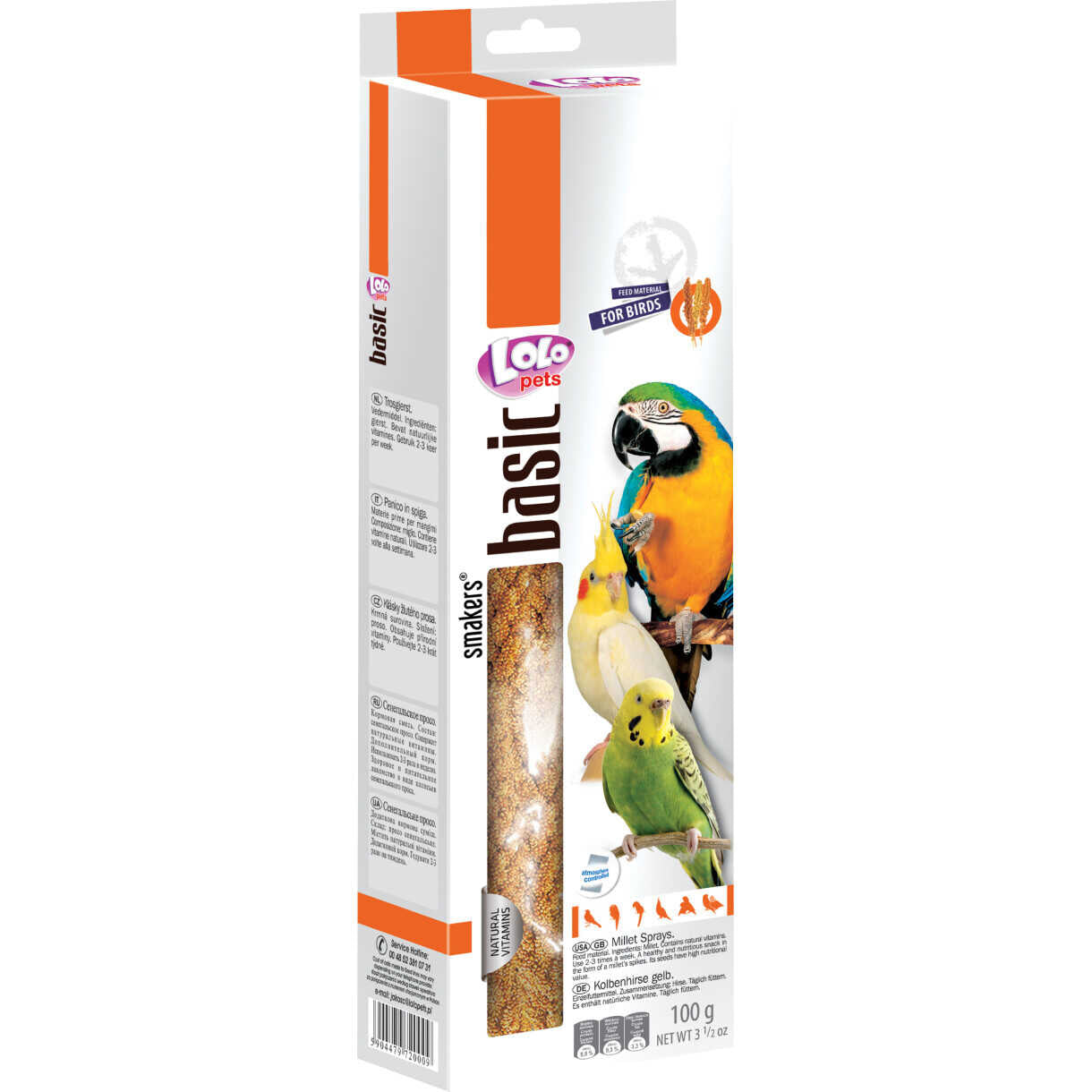 Hirsekapseln für Vögel - Senegal 100 gr