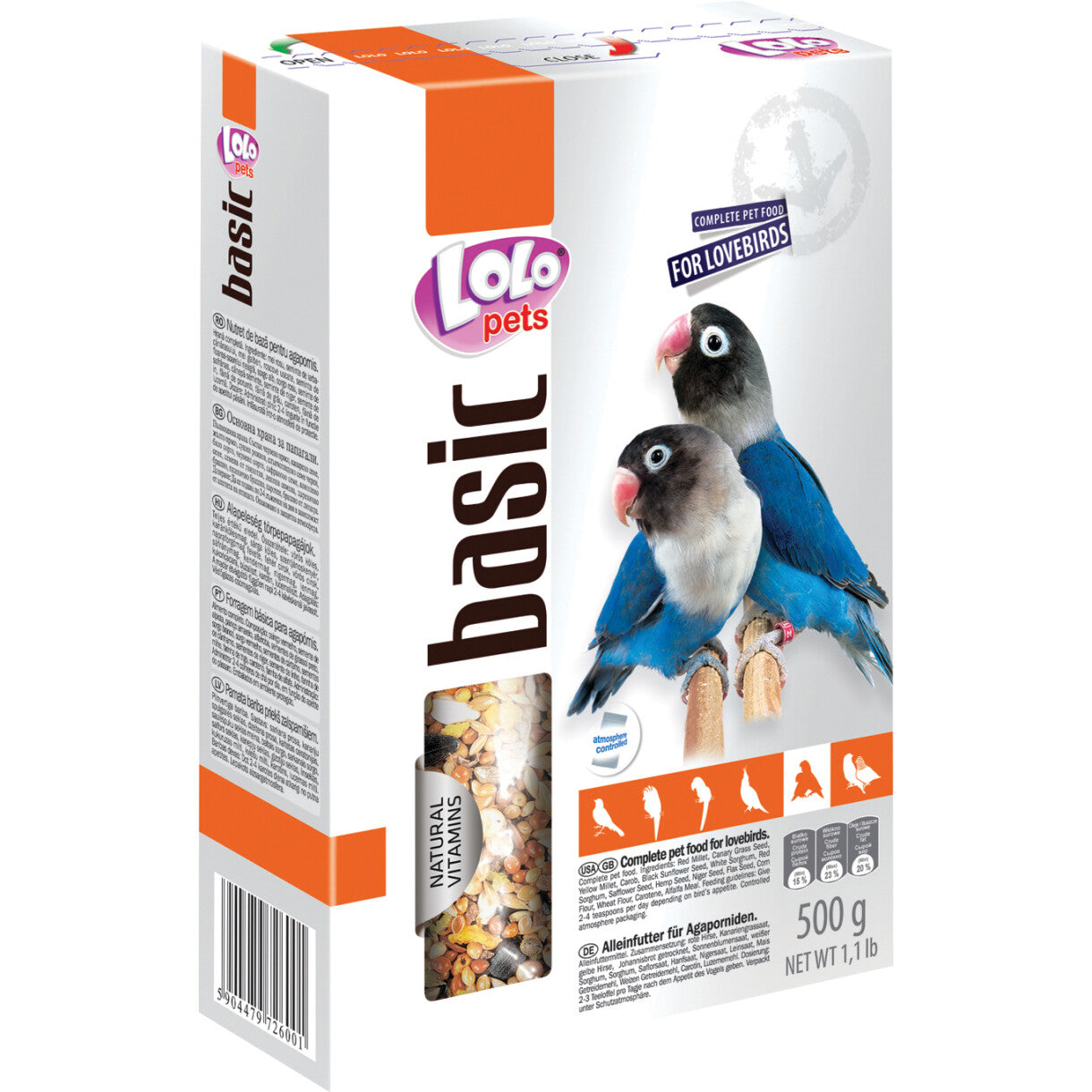 Lolo Pets Zwergpapageienfutter