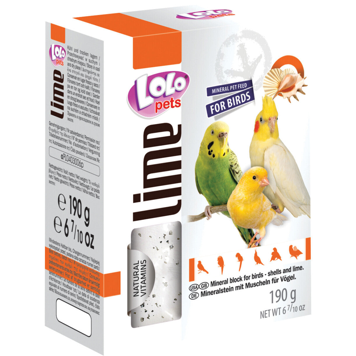 Lolo Pets - Kalkstein XL - Schalen 190g