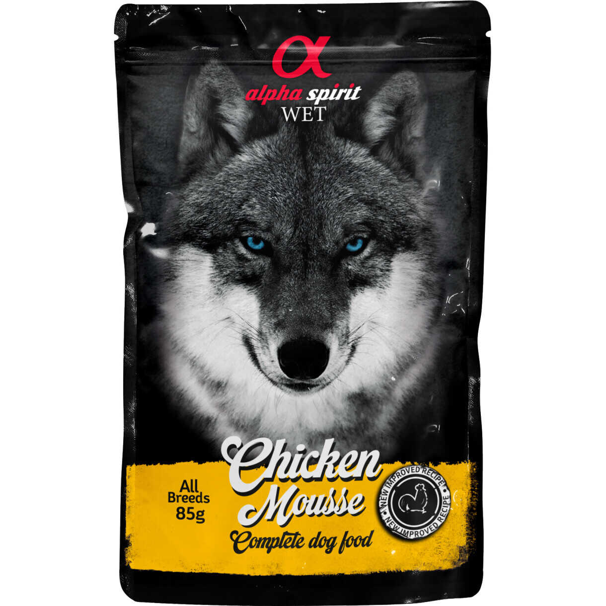 Alpha Spirit Pouch Chicken Mousse (Huhn) Hundefutter