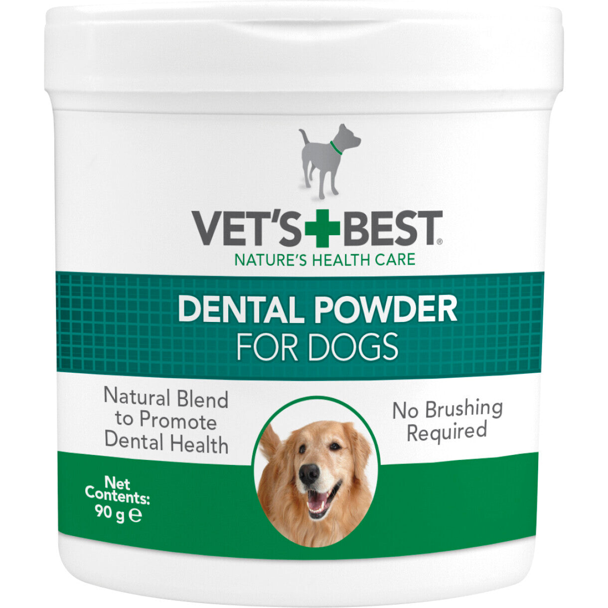 Vets Best Zahnpulver für Hunde 90 g