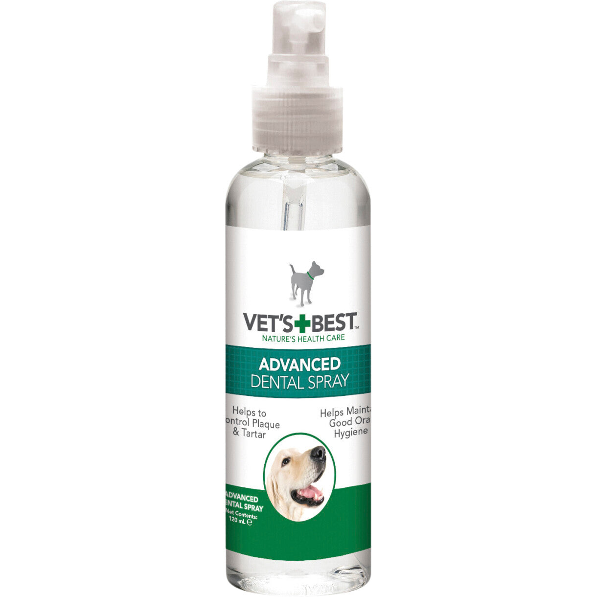Vets Best Zahnpflegespray 120 ml und Seilkugeln im Set