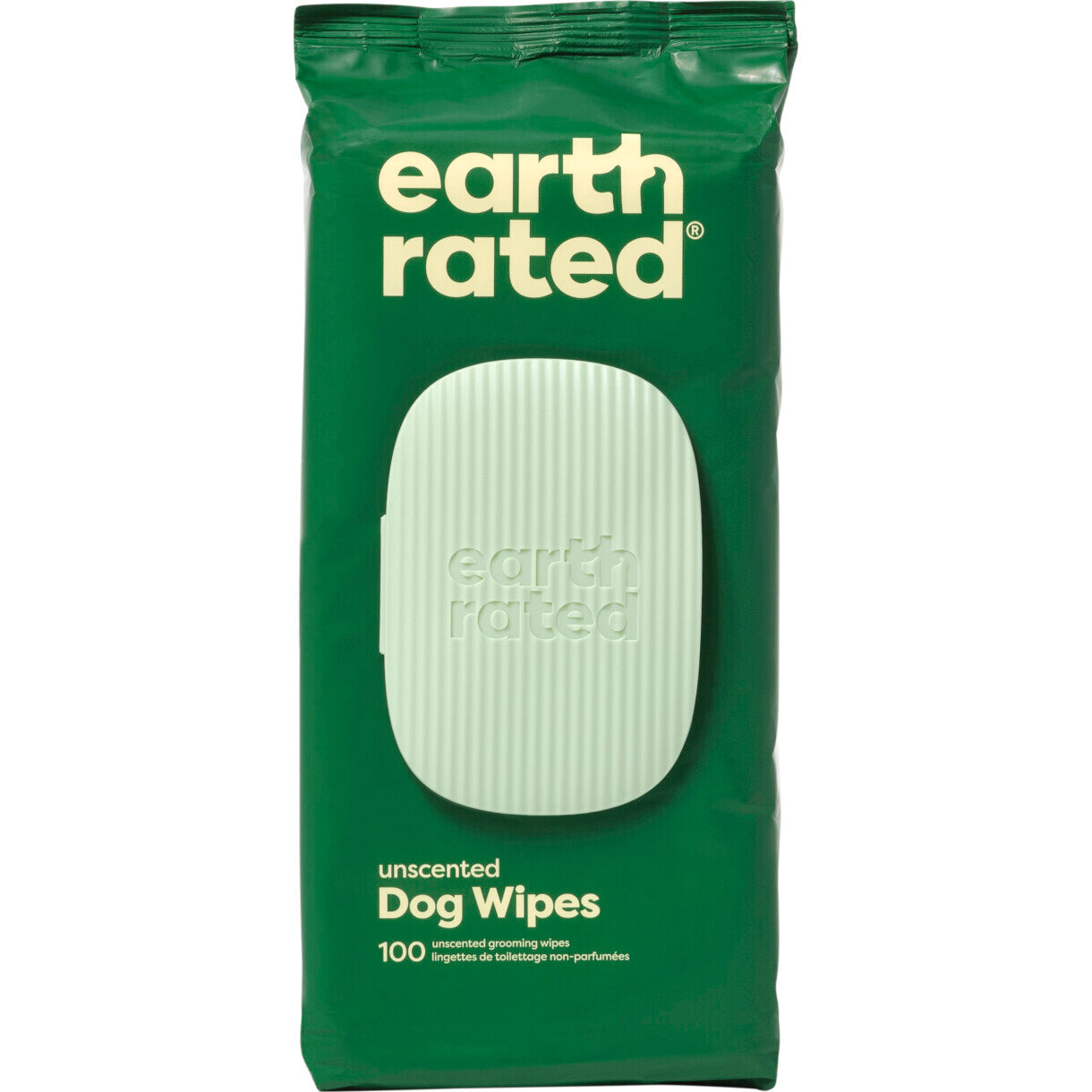 Earth Rated unparfümierte Feuchttücher für Hunde - 100 Stück à 20 x 20 cm