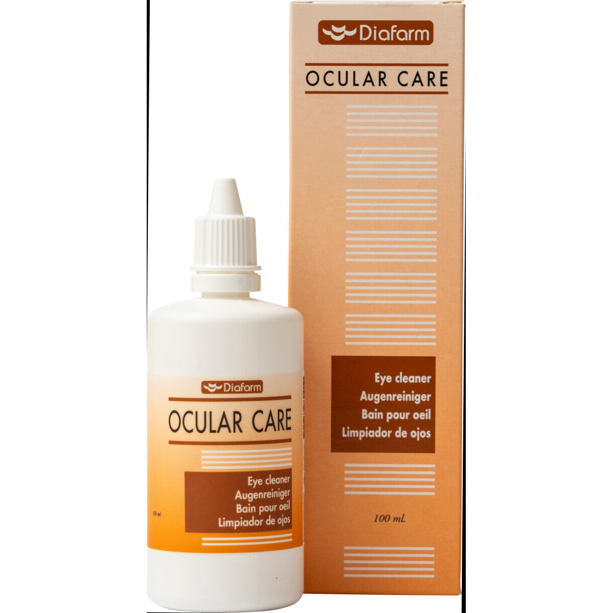Diafarm Augenreiniger für Hunde, Katzen und Kleintiere - 100 ml