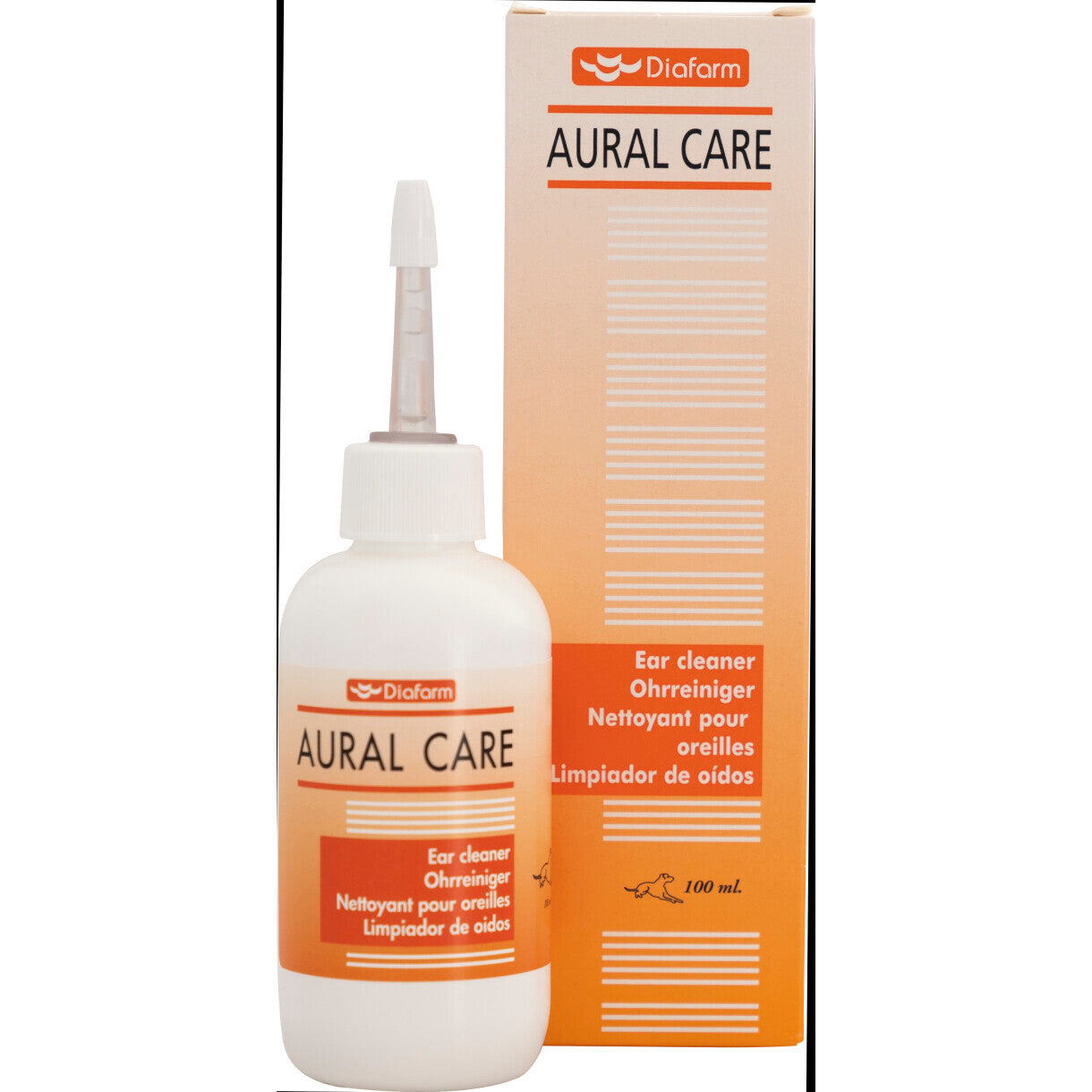 Diafarm Ohrenreiniger für Hunde - 100 ml.