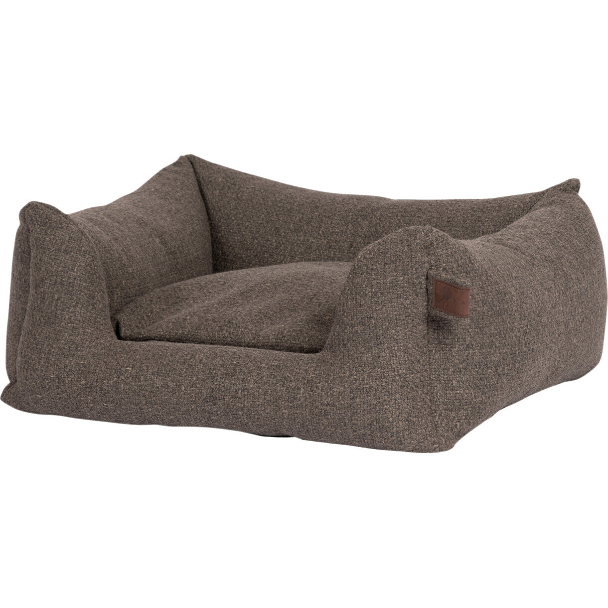 Fantail ECO Snooze Endurance Hundebett mit Eingang - Deep Taupe