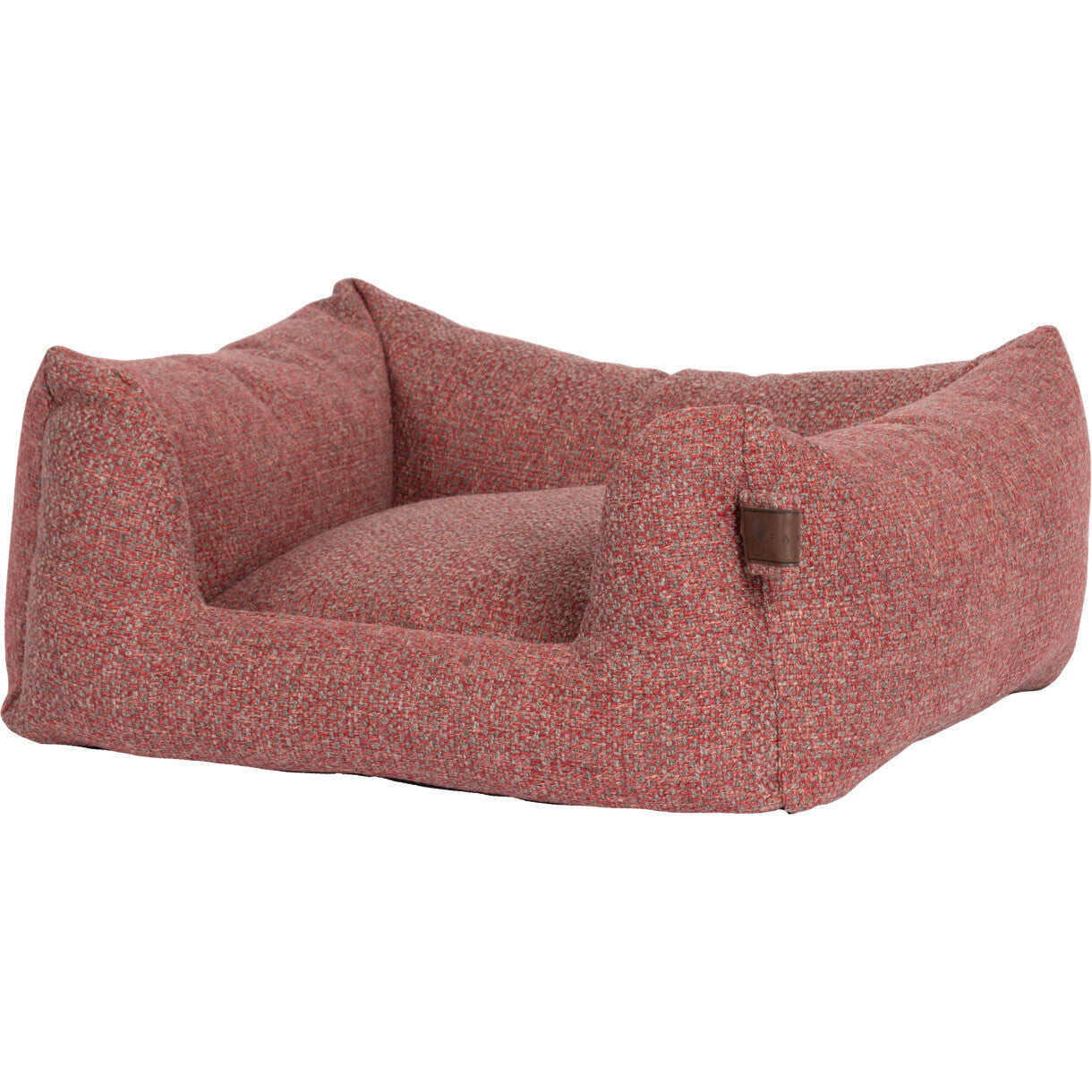 Fantail ECO Snooze Endurance Hundebett mit Eingang - Fire Brick