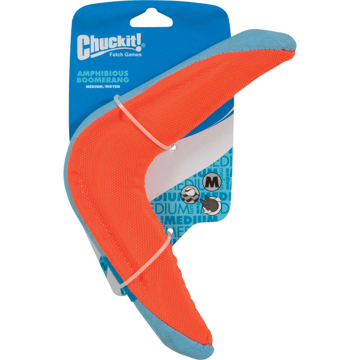 CHUCKIT Boomerang Hundespielzeug - schwimmend und unsinkbar