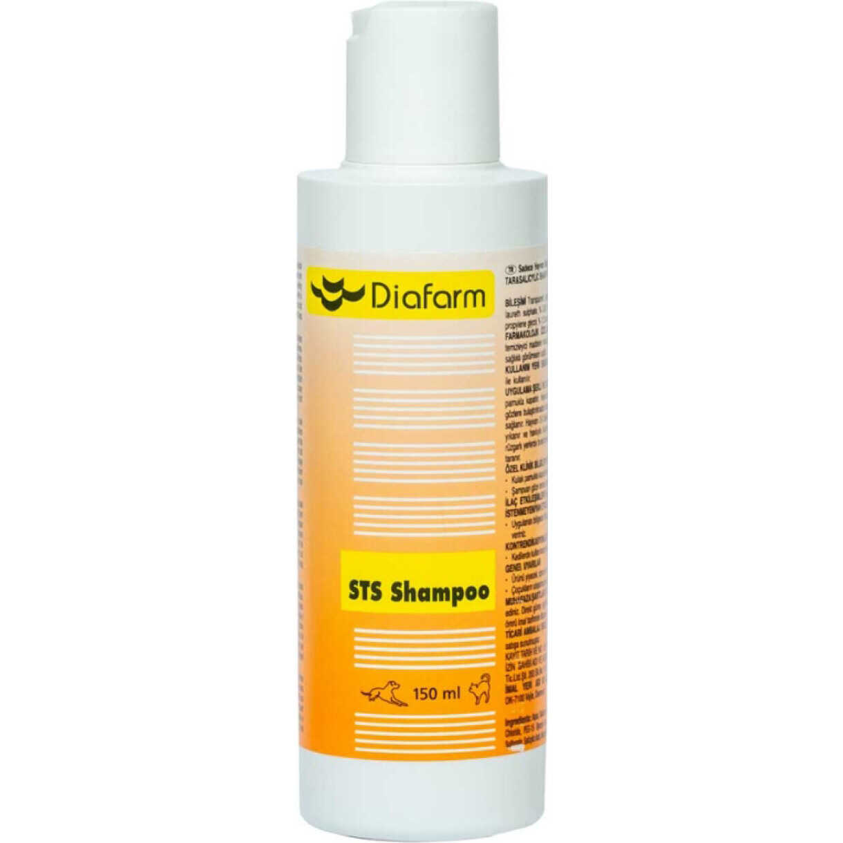 Diafarm Hundeshampoo mit Schwefel - Teer - Salicylsäure 150 ml