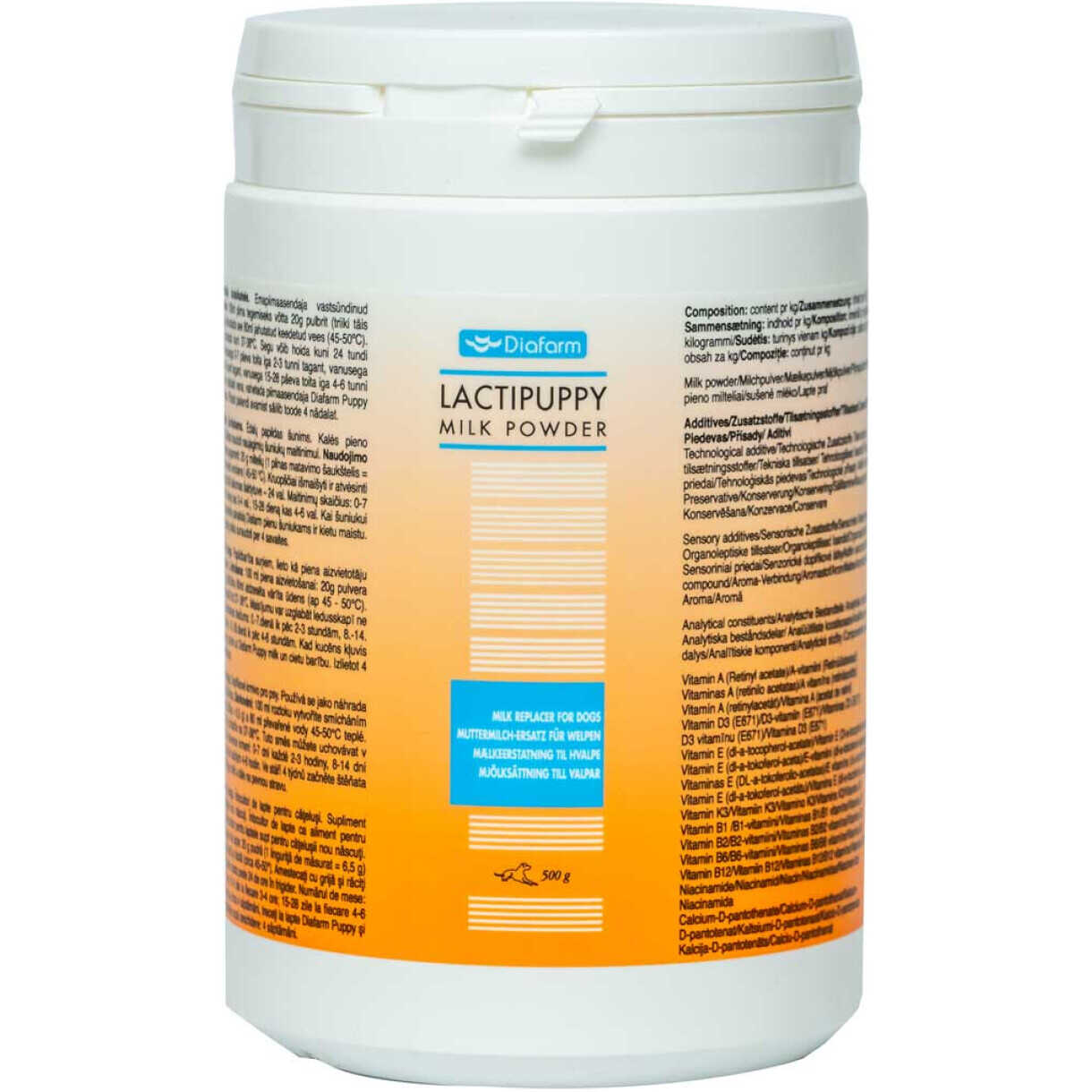 Diafarm Milchaustauscher für Welpen 500 gr