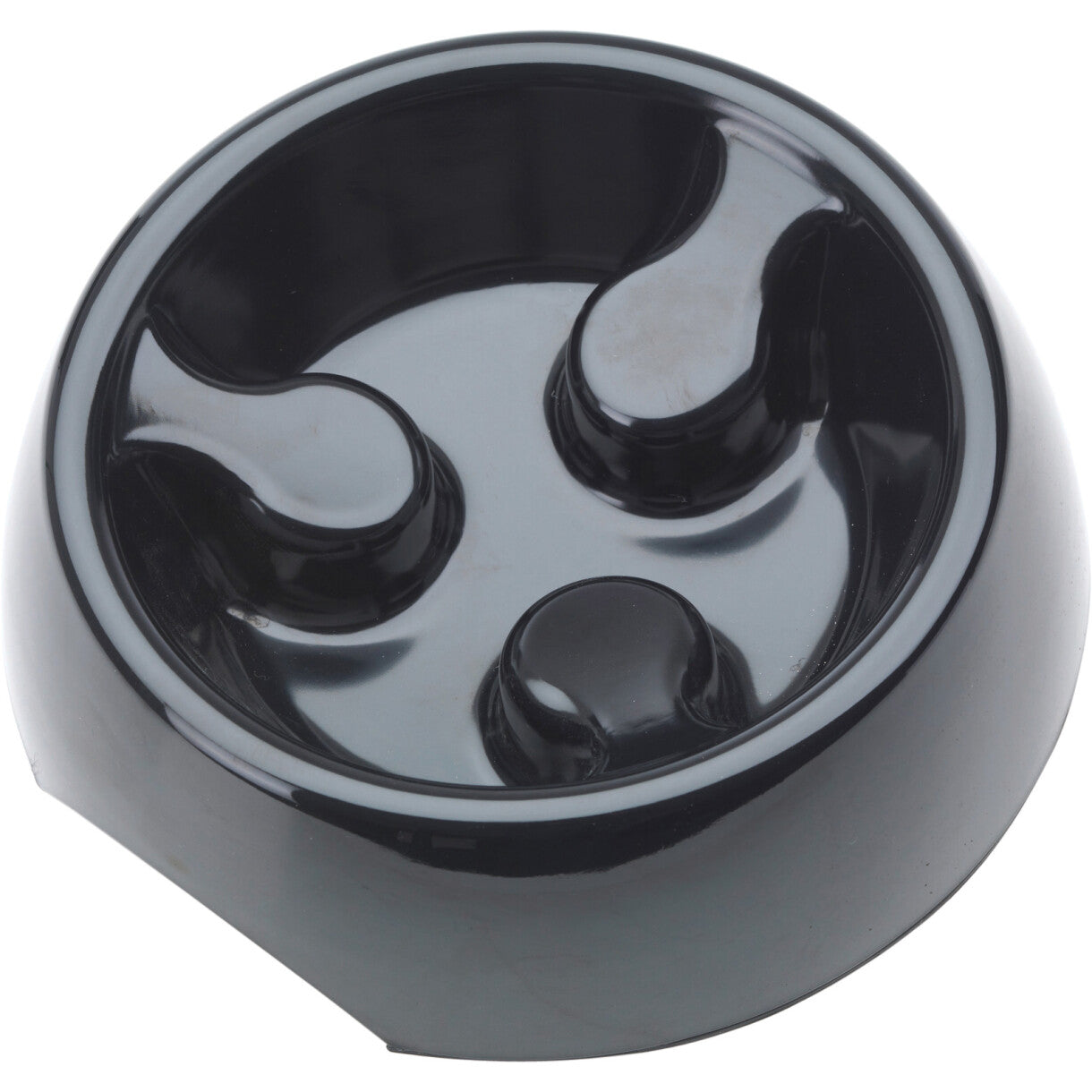 Langsam fressender Futternapf für schnell fressende Hunde