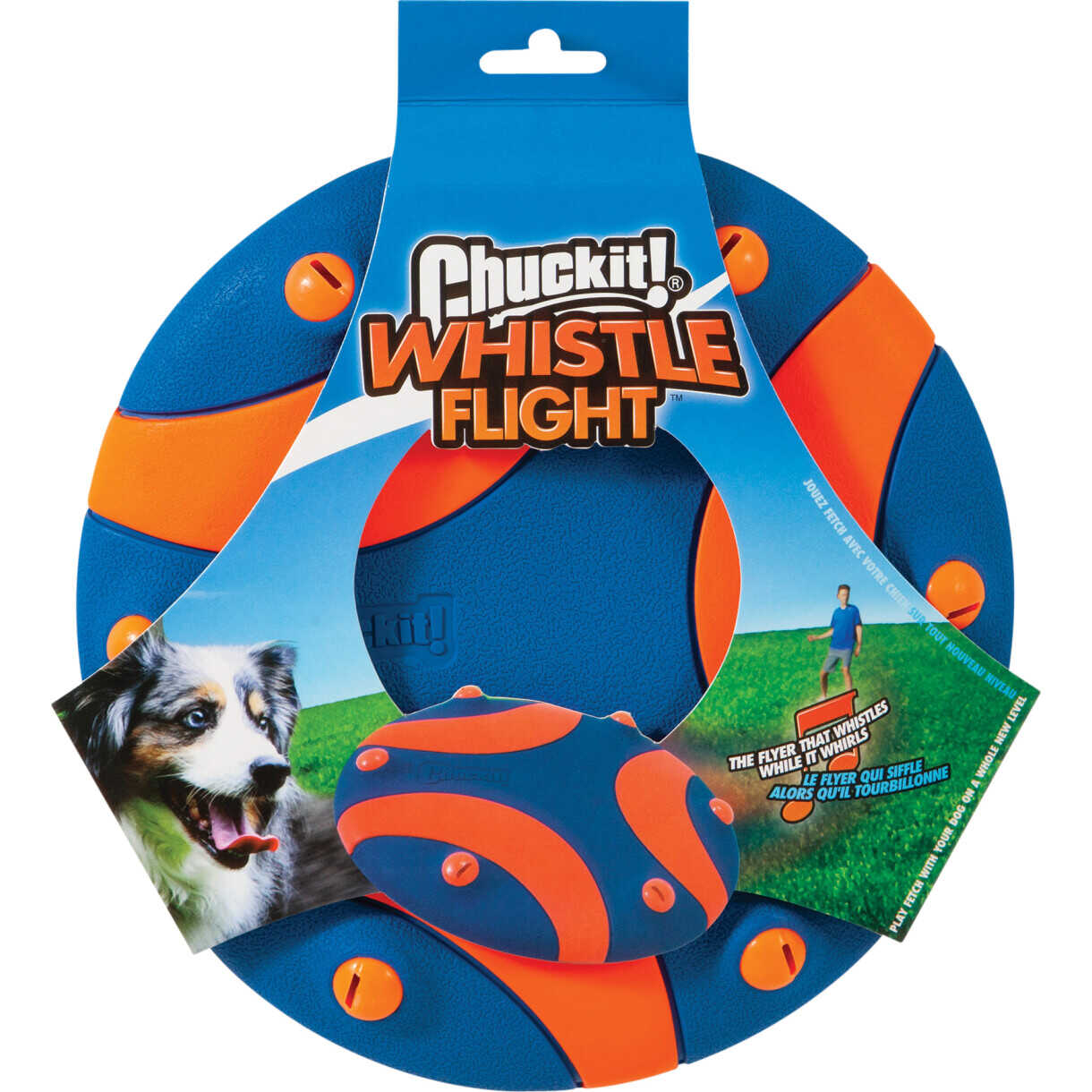 CHUCKIT Pfeife Frisbee Hundespielzeug