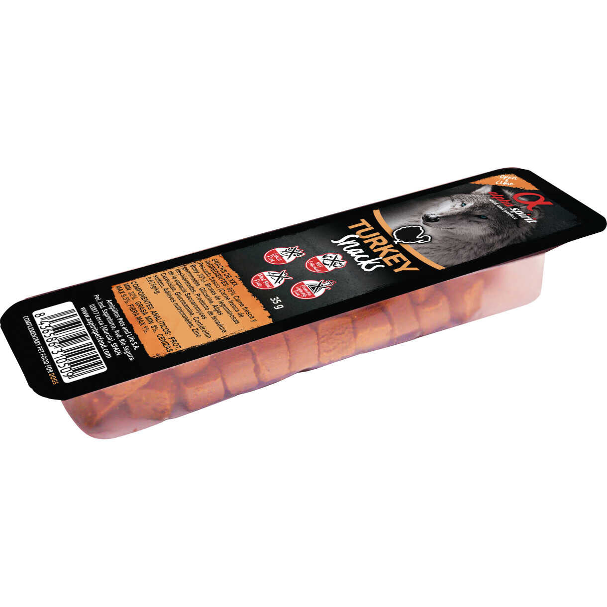 AlphaSpirit Hundesnack mit Pute