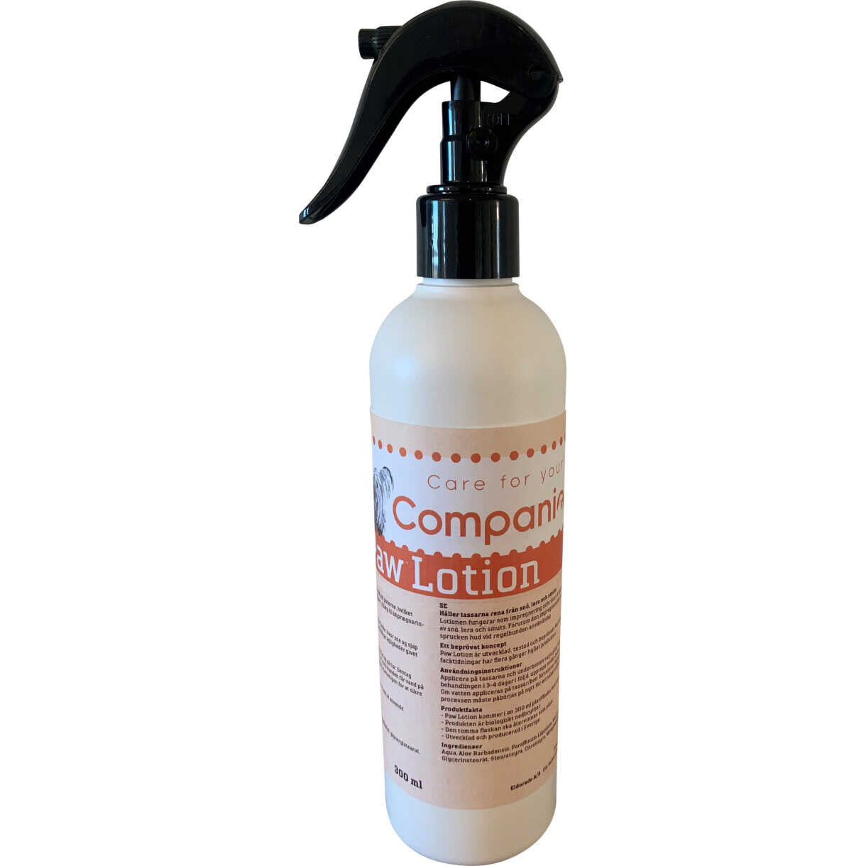 Companion Paw Lotion für Hunde und Katzen 300 ml