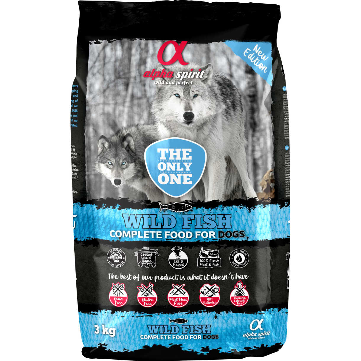 Alpha Spirit THE ONLY ONE Hundefutter mit Fisch