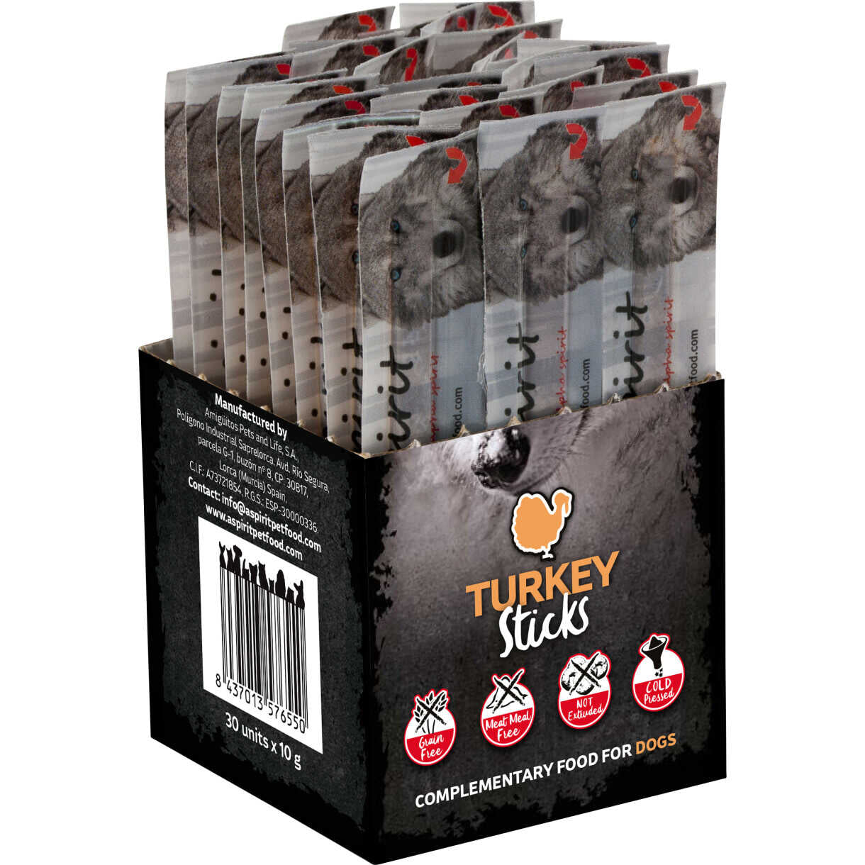 AlphaSpirit Putensticks Leckerli für Hunde