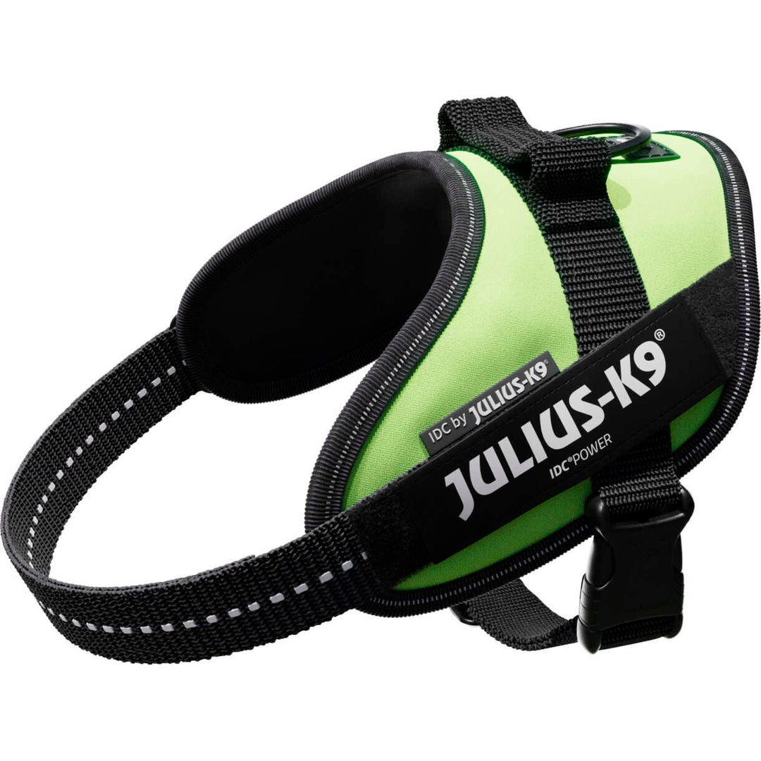 Julius K9 IDC - Reflexe Hundegeschirr für alle Arten von Hunden - Neongrün