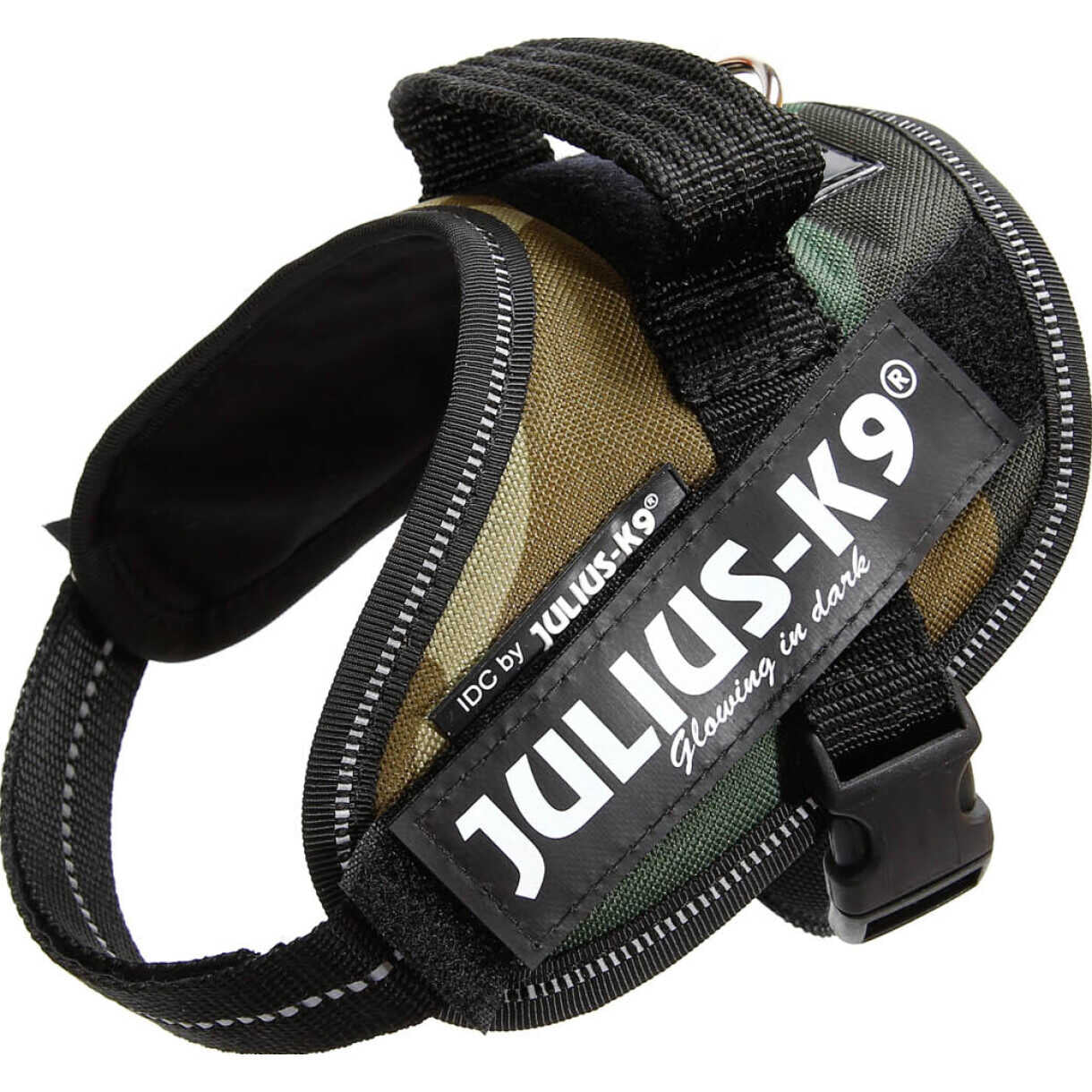 Julius K9 IDC - Reflexe Hundegeschirre für alle Arten von Hunden - Camo