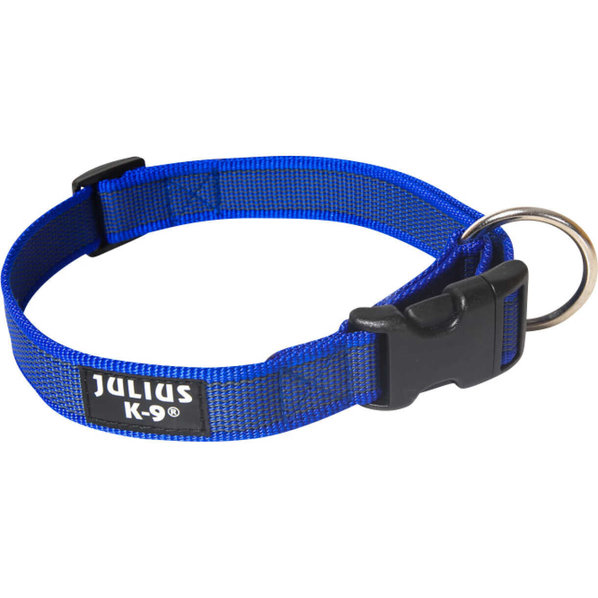 Julius K9 Super grip Hundehalsband für alle Arten von Hunden - blau