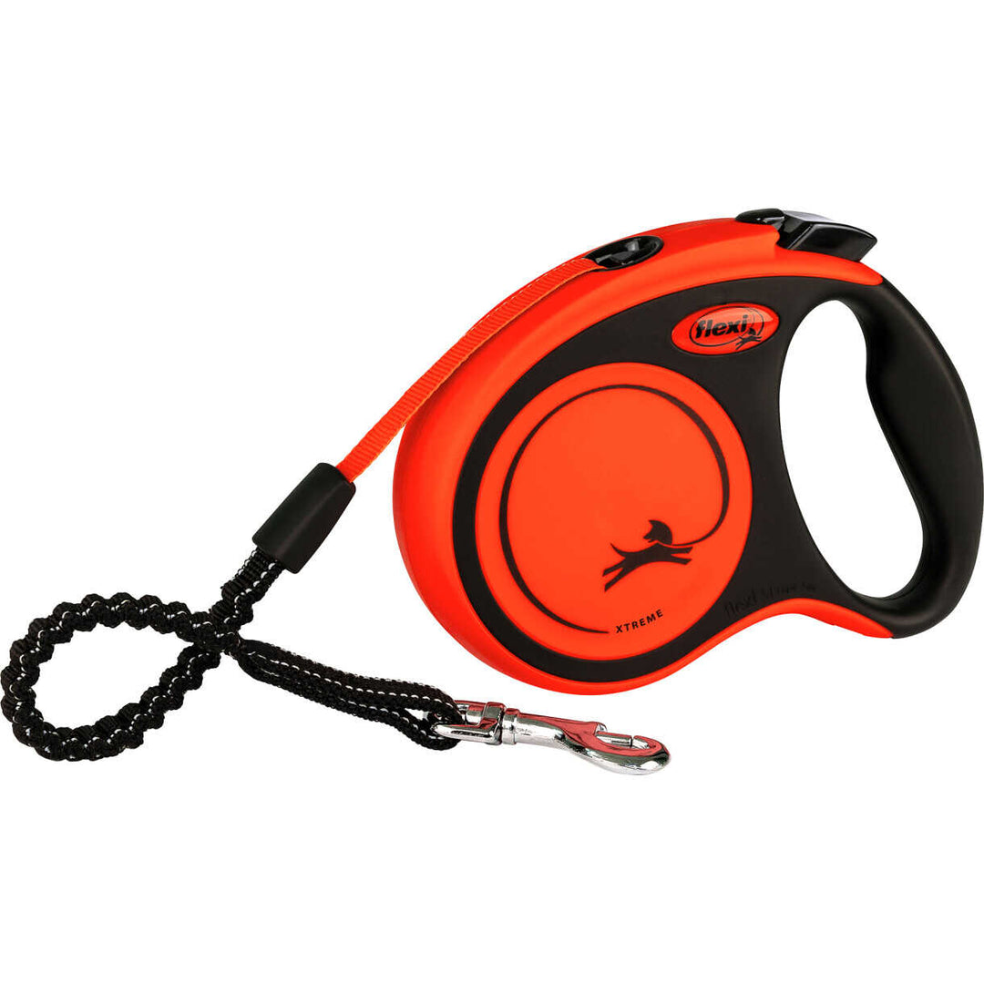Flexline XTREME einziehbare Leine auf GURT für Hunde