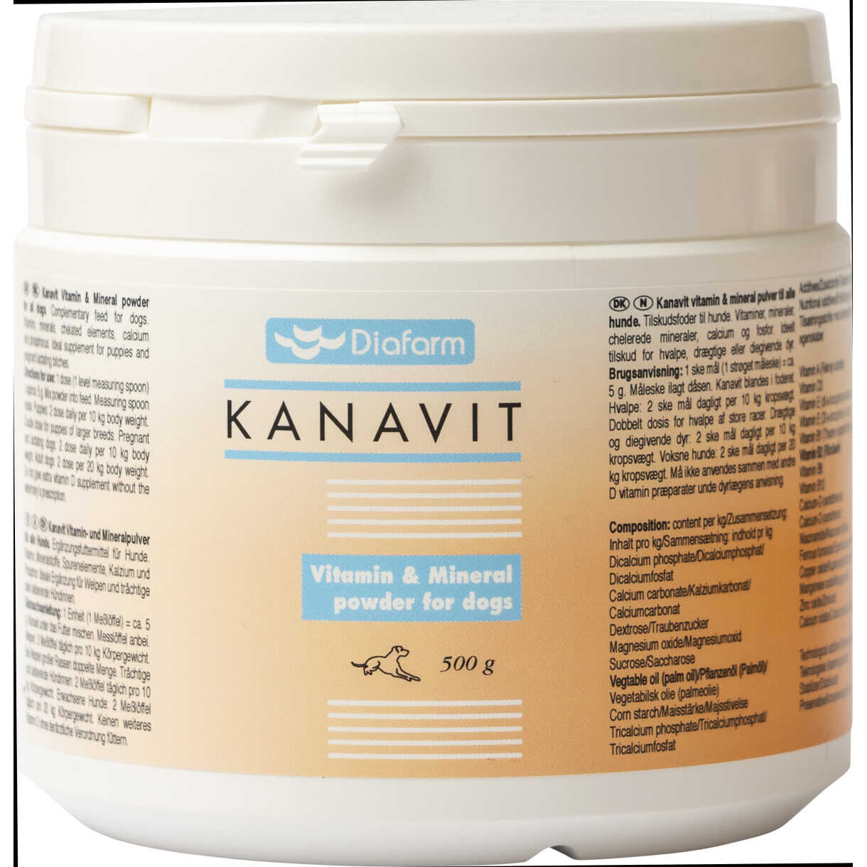 KANAVIT Vitamin- und Mineralstoffpulver 500 g