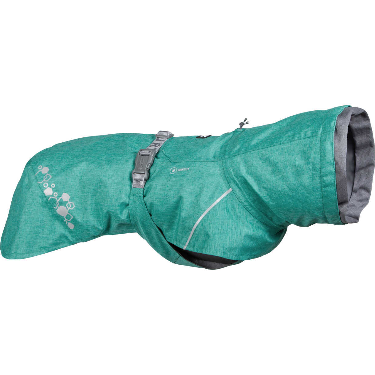 Hurtta Monsoon II ECO Hundemantel - Peacock