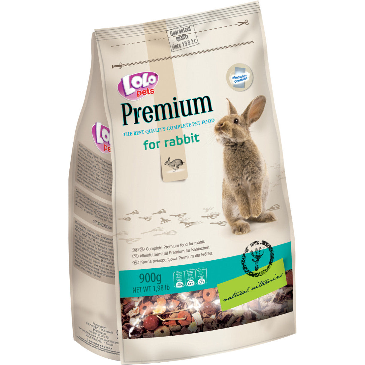 900 gr LOLO Super Premium Kaninchenfutter