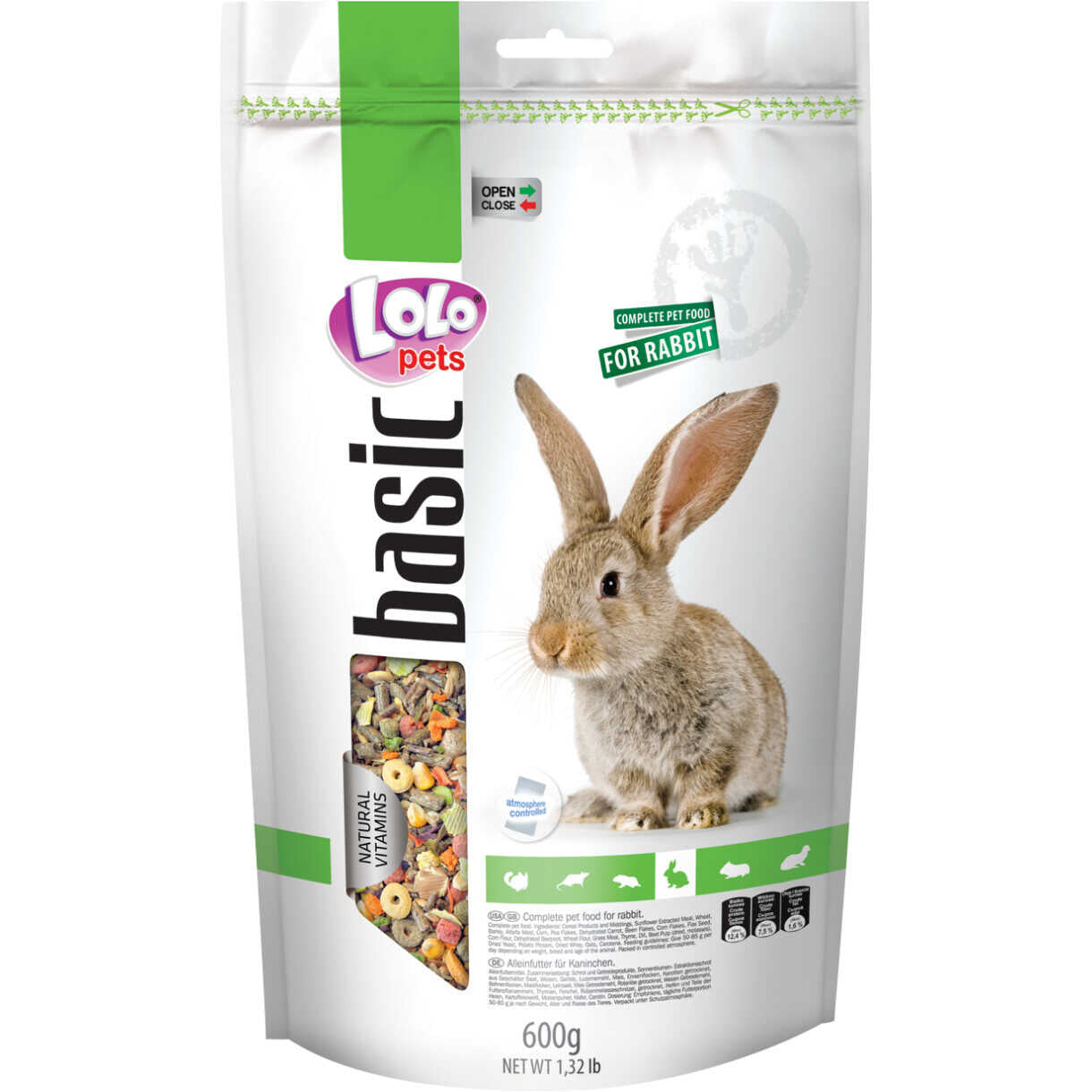Lolo Pets FOODY PREMIUM Alleinfuttermittel für Kaninchen