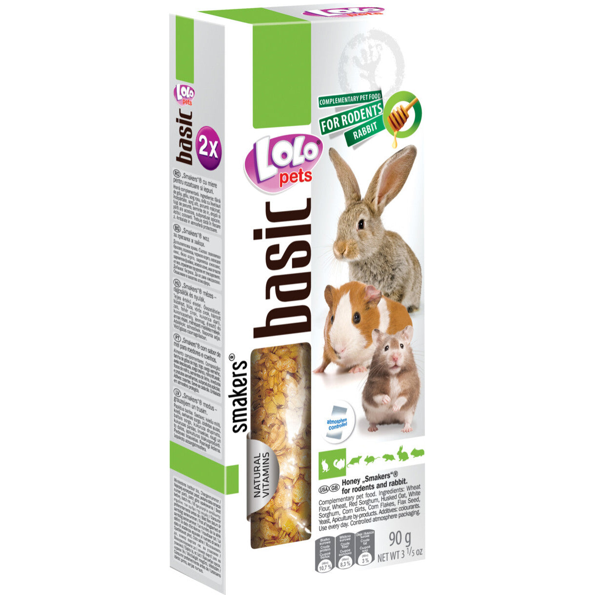 2 x Hamster Kabberstangen mit Honig 90 gr