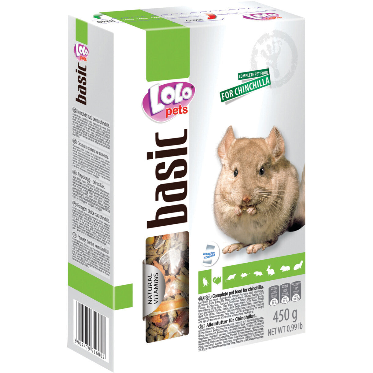 Lolo Pets Chinchilla-Futter