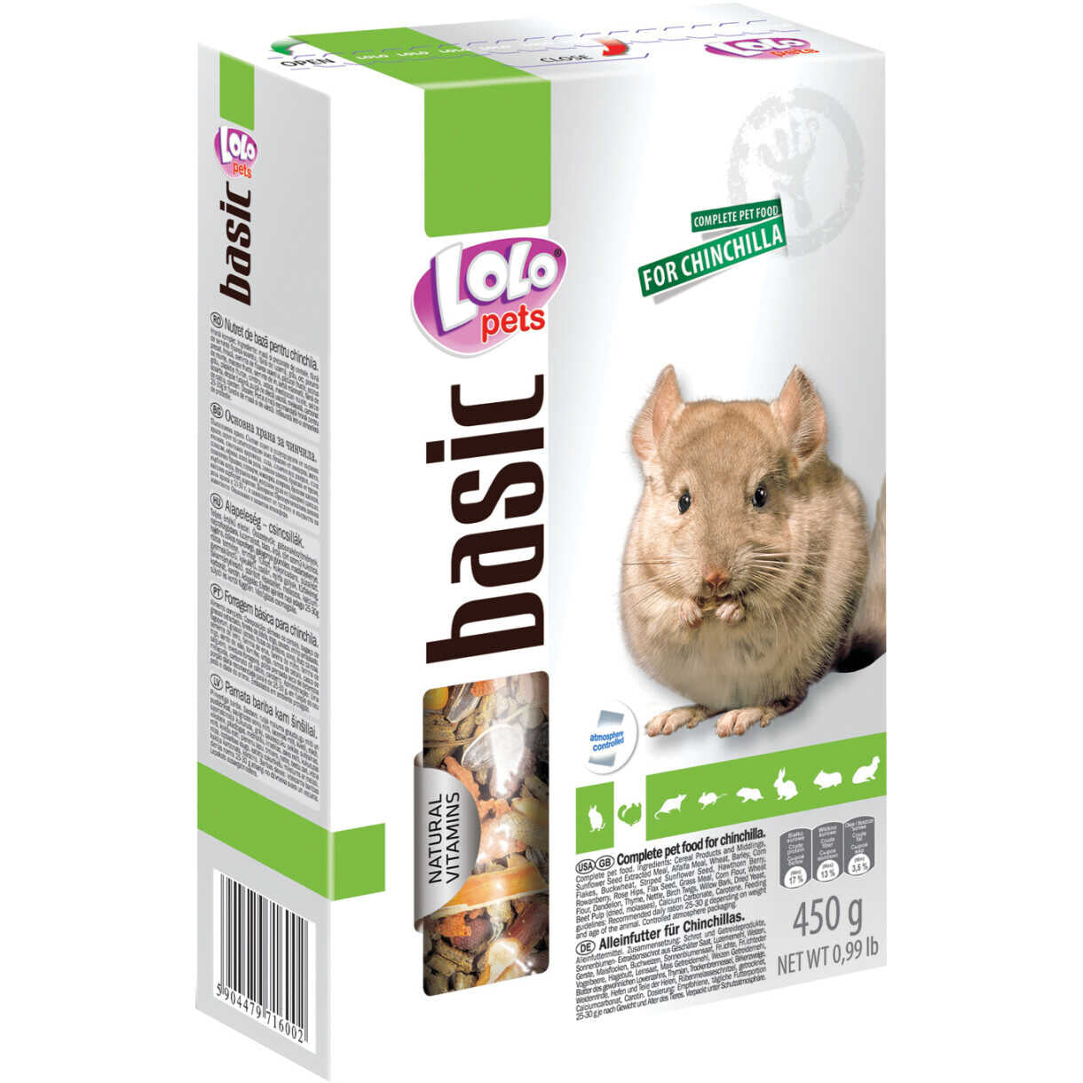 Lolo Pets Chinchilla-Futter