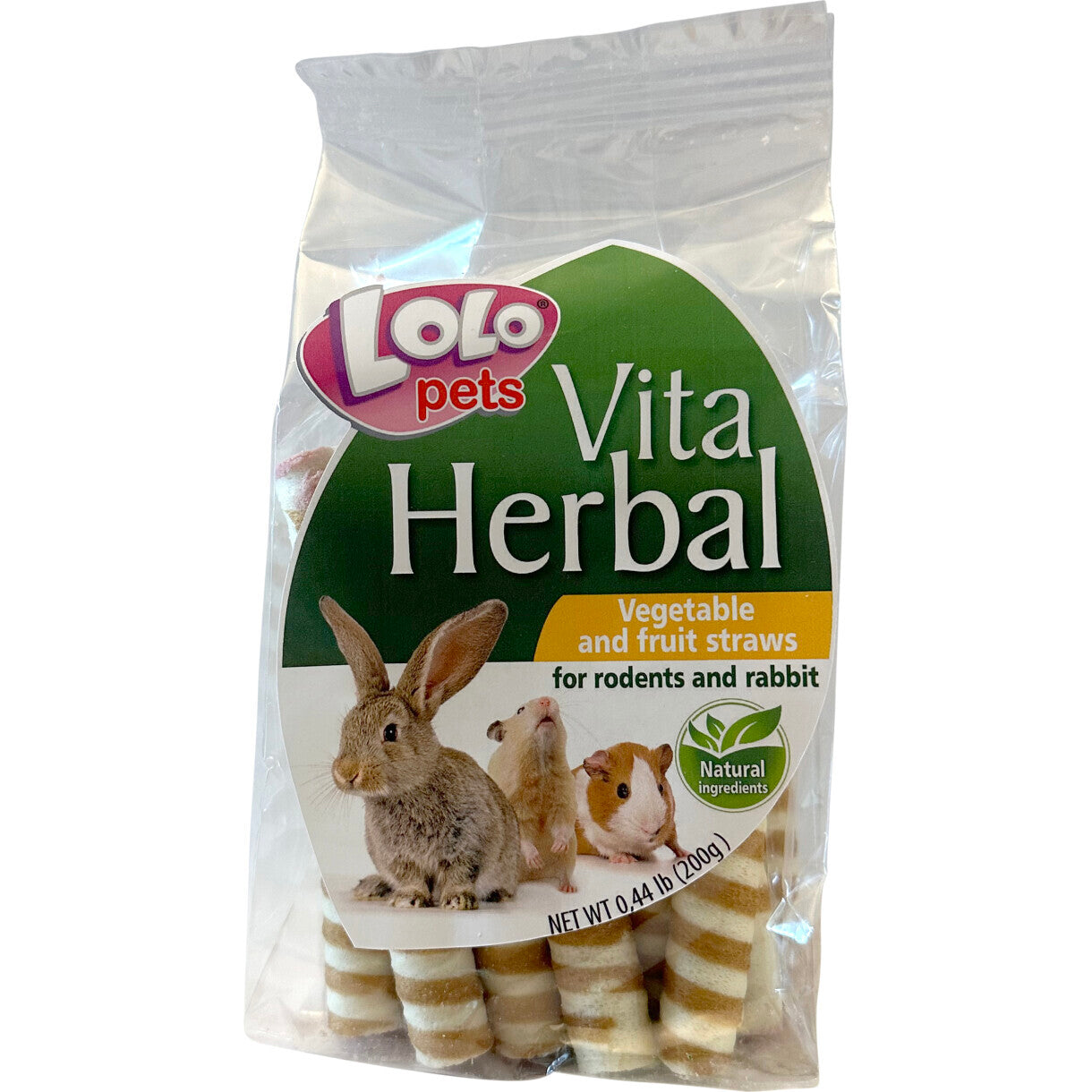 Blühende Obst- und Gemüseröhren für Kleintiere und Kaninchen - 200 g