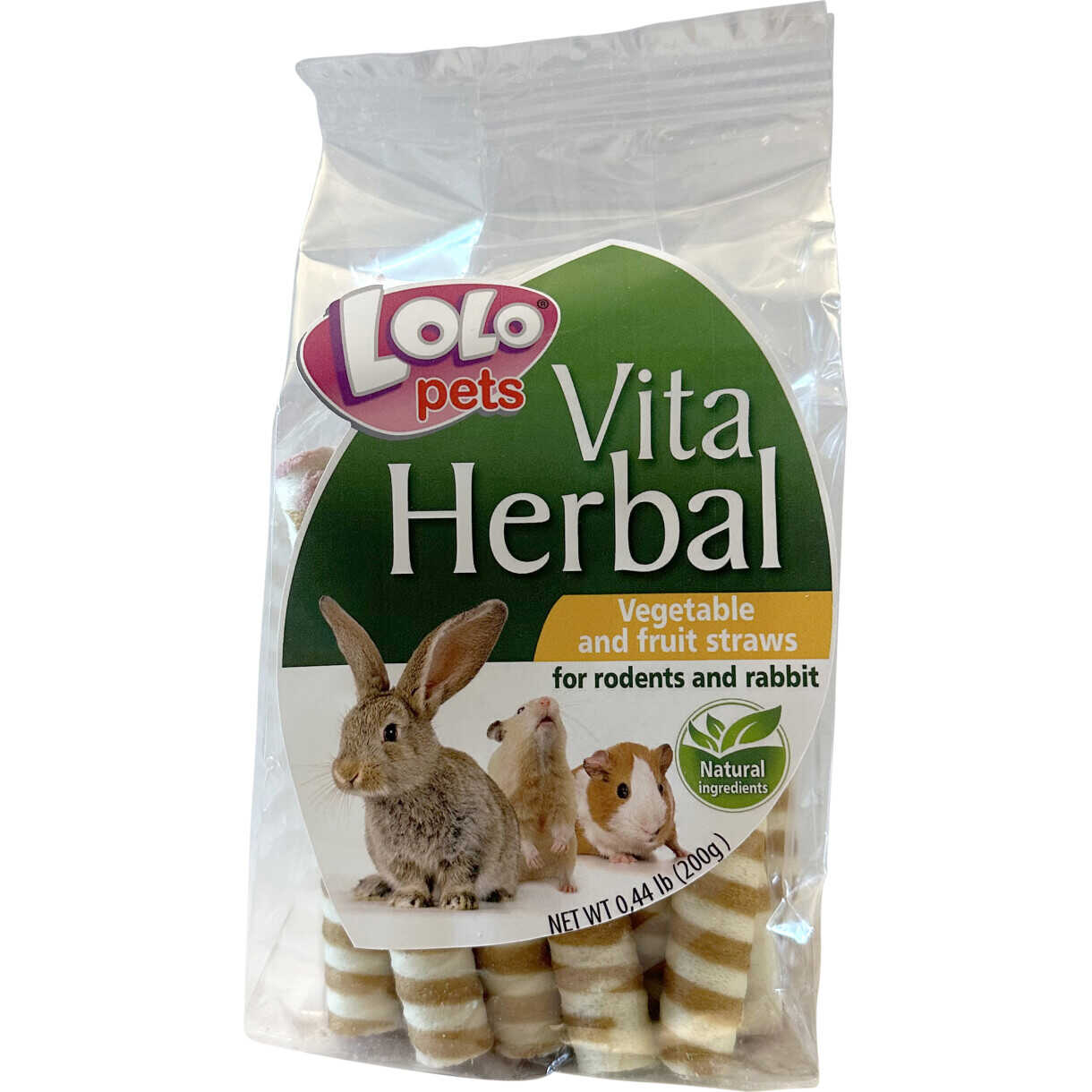 Blühende Obst- und Gemüseröhren für Kleintiere und Kaninchen - 200 g