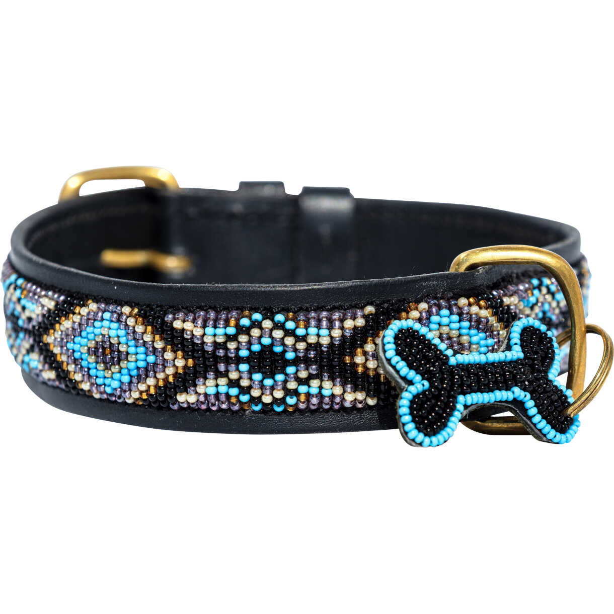 Kampuni handgefertigtes Hundehalsband Ombima