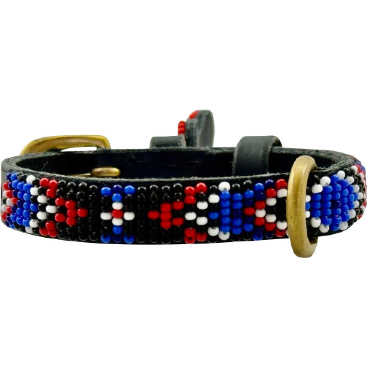 Kampuni handgefertigtes Hundehalsband Micro Kwa Moyo