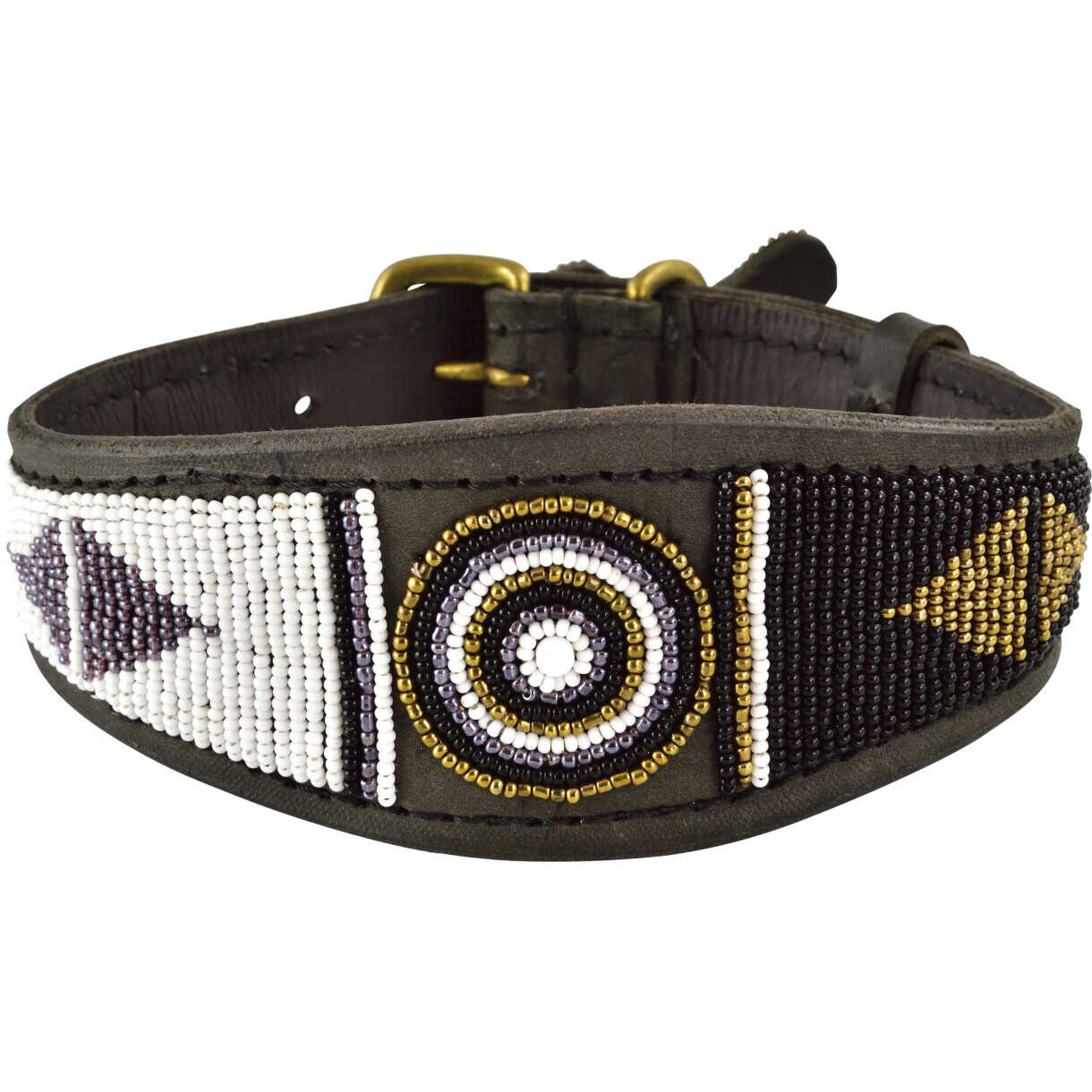 Kampuni handgefertigtes Hundehalsband Lucher Swahili