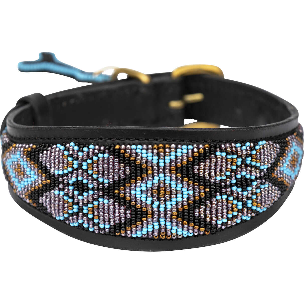 Kampuni handgefertigtes Hundehalsband Lucher Ombima