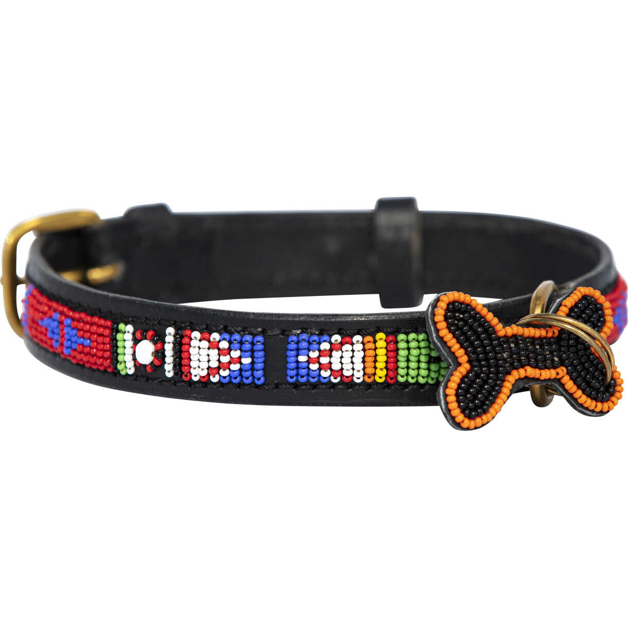 Kampuni handgefertigtes Hundehalsband Skinny Maragoli
