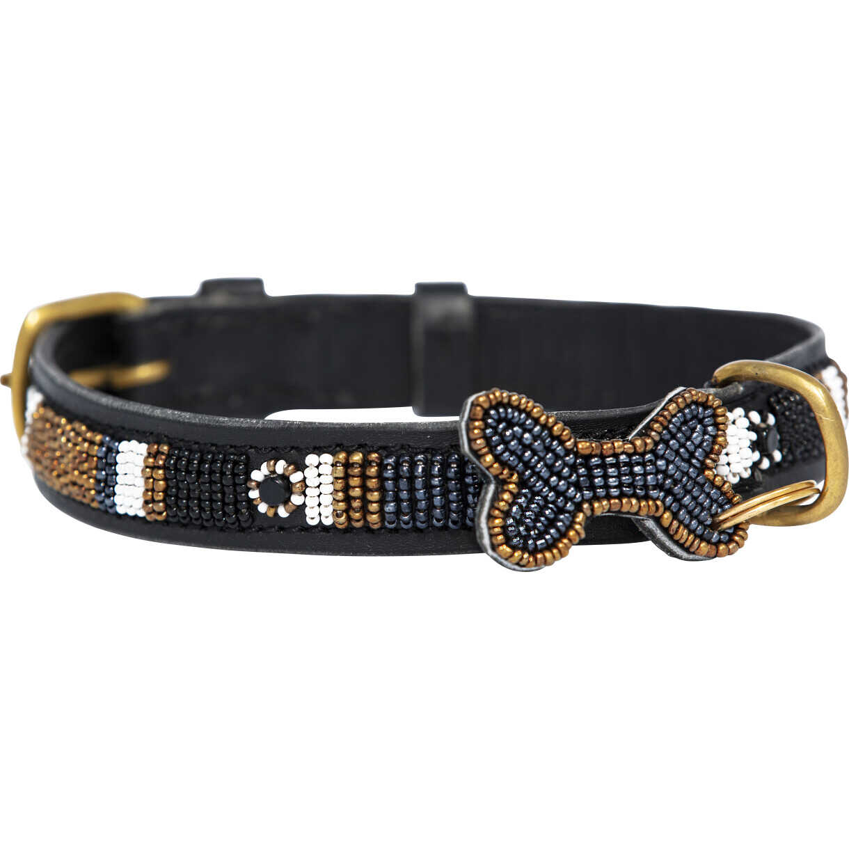 Kampuni handgefertigtes Hundehalsband Skinny Takaungu