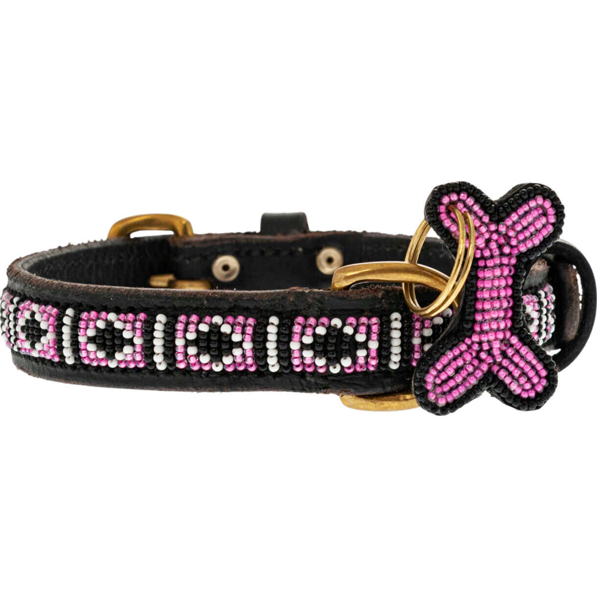 Kampuni handgefertigtes Hundehalsband Skinny Rafiki