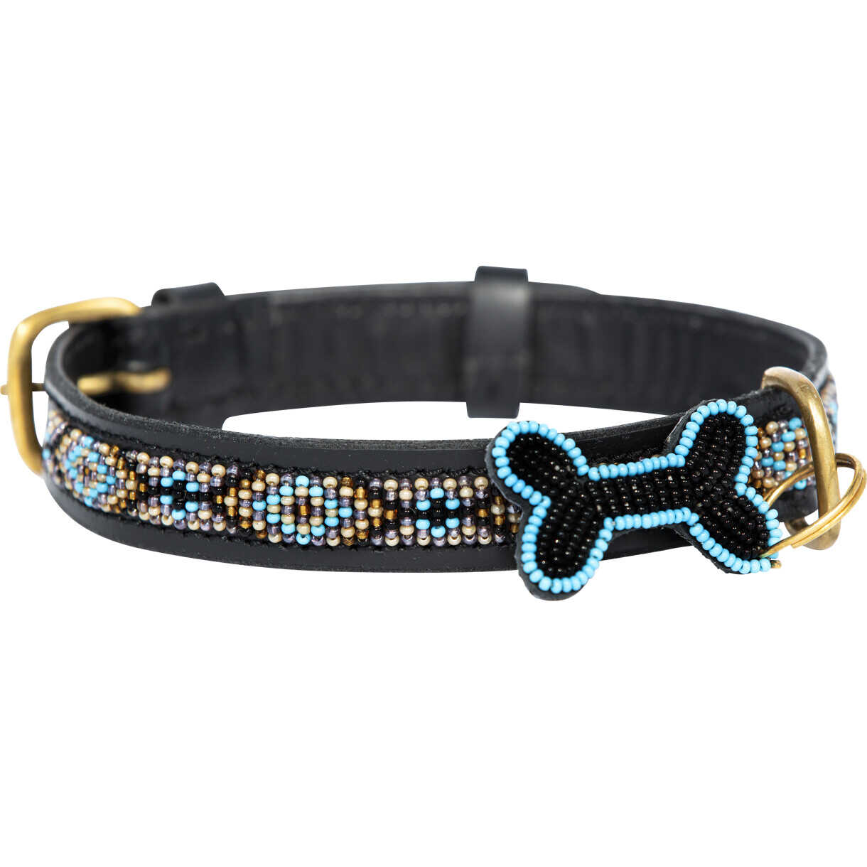 Kampuni handgefertigtes Hundehalsband Skinny Ombima