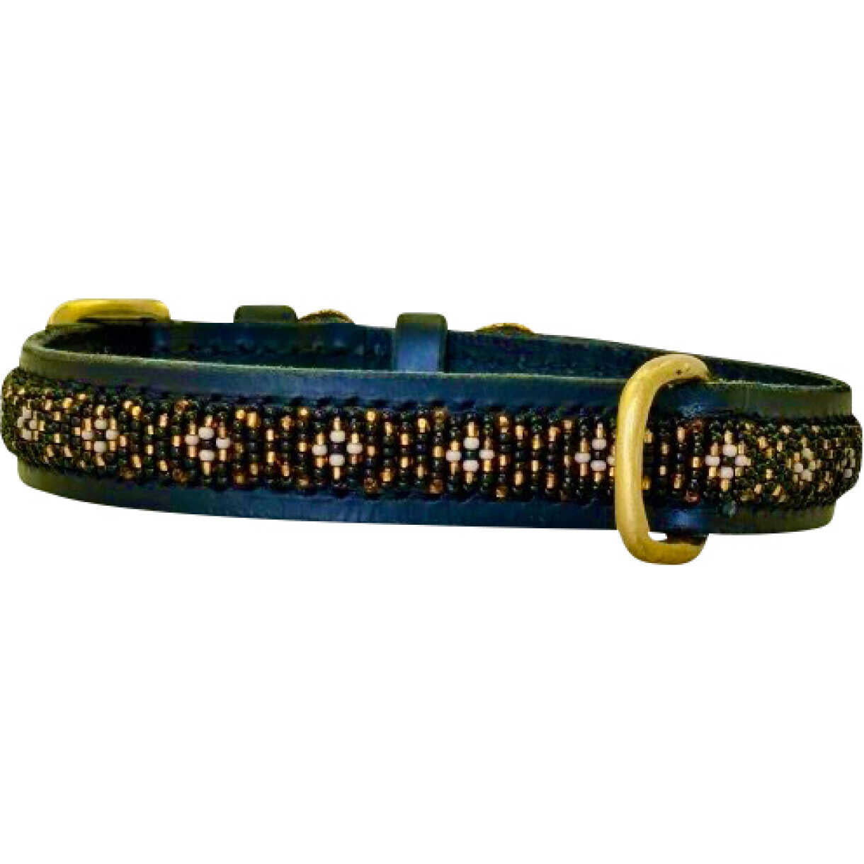 Kampuni handgefertigtes Hundehalsband Skinny Faraja