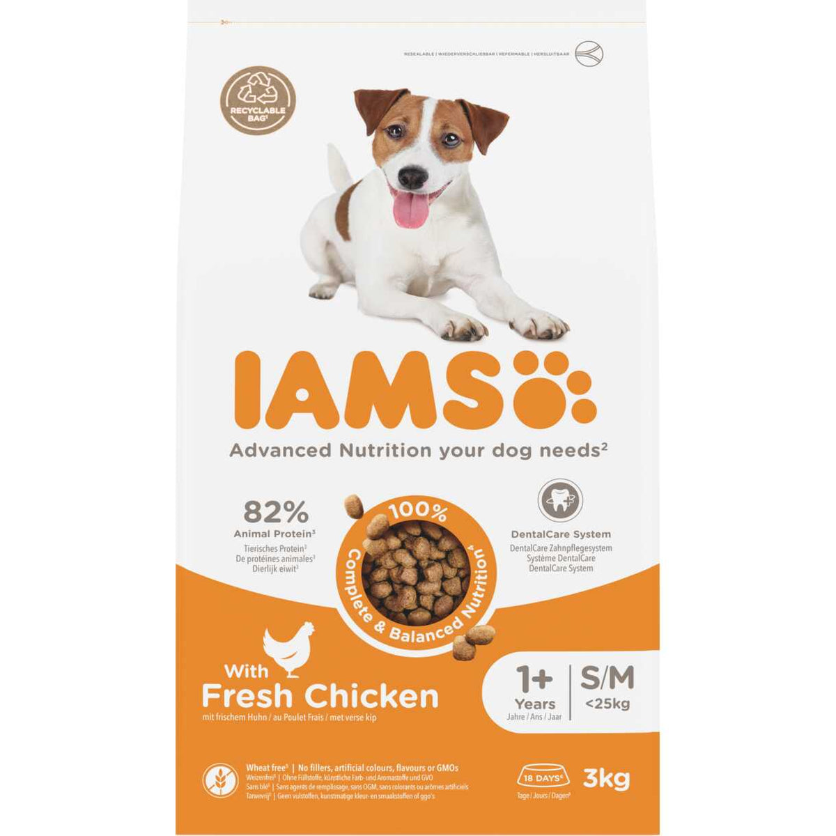 IAMS Adult Small/Medium Breed Huhn