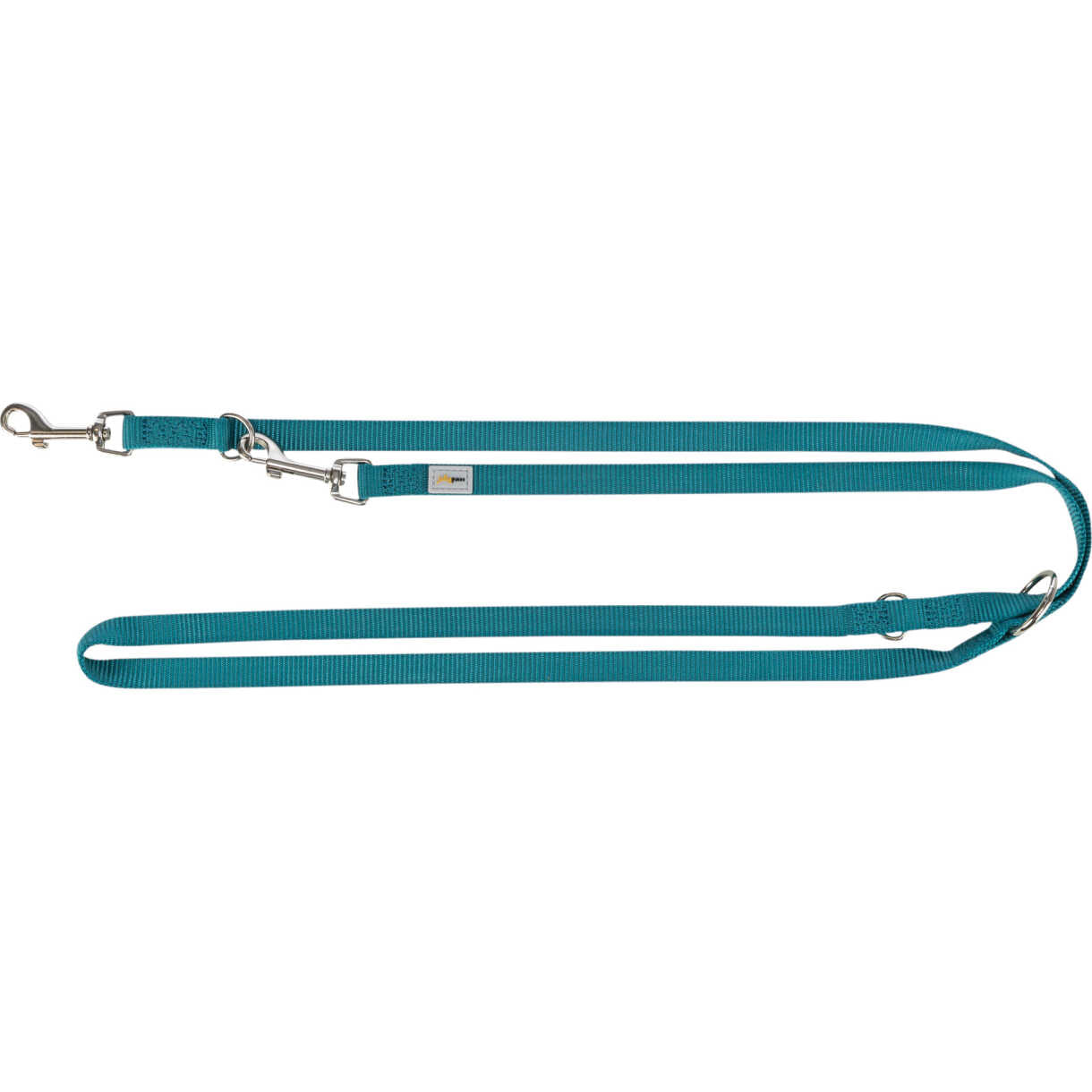 Jolly Paw verstellbare Hundeleine, 2 m Petrol