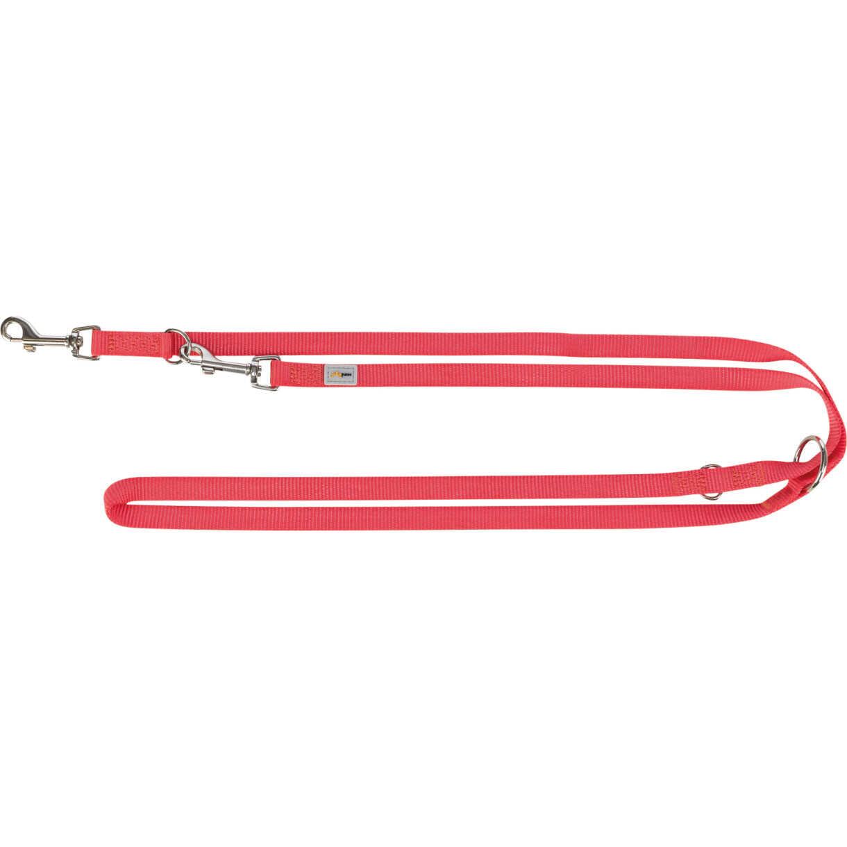 Jolly Paw verstellbare Hundeleine, 2 m Lachs