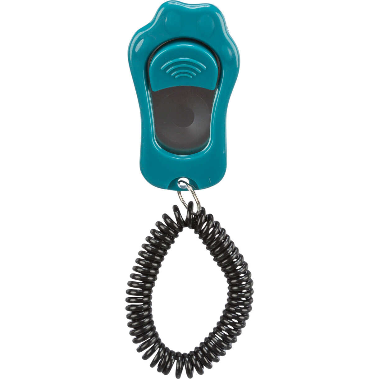 Jolly Paw Clicker mit Lautstärkeregler 6,7x2,2x3,8 cm Petrol