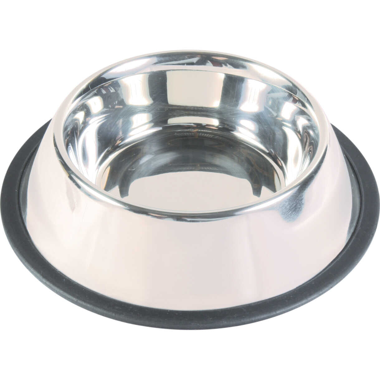 Jolly Paw Edelstahlschüssel mit Gummiring