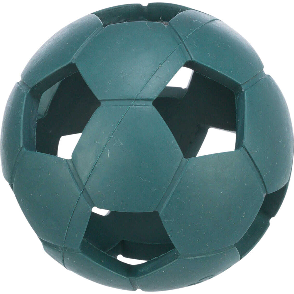 Jolly Paw Ball mit Löchern, Naturkautschuk ø7 cm Petrol